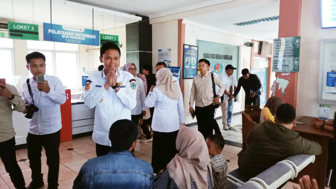 Wabup Iing Tekankan Jajaran Pegawai RSUD Berkah Tingkatkan Kualitas Kinerja