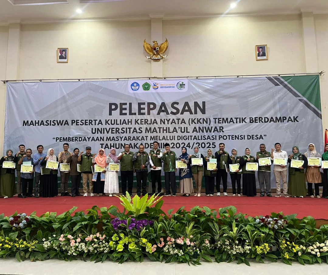 Wakil Bupati Pandeglang, Iing Andri Supriadi, menghadiri acara Pelepasan Peserta Kuliah Kerja Nyata Tematik (KKN-T)